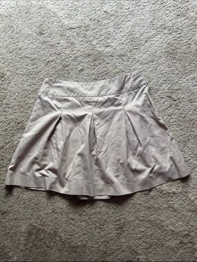 Khaki School Skirt